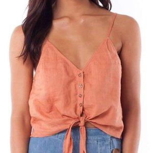 RHYTHM Amalfi Tie Hem Top
